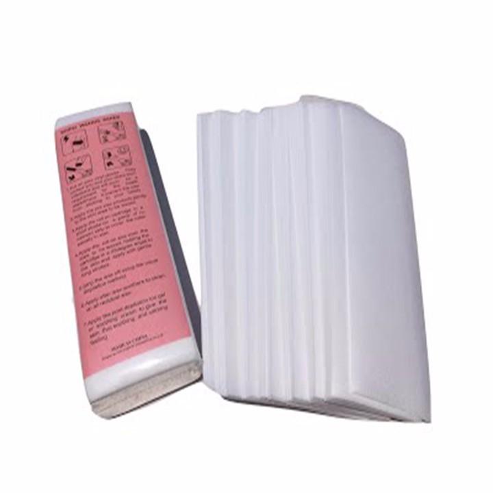 Giấy wax lông horshion 100 tờ giấy hỗ trợ việc giật sáp tẩy lông, dùng kèm sáp lạnh Honey wax – sáp nóng