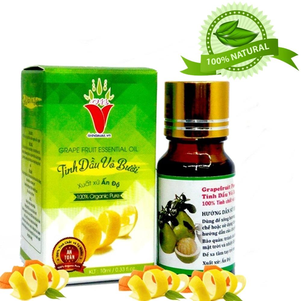 Tinh dầu vỏ bưởi thiên nhiên nguyên chất organic pure 10ml ấn độ