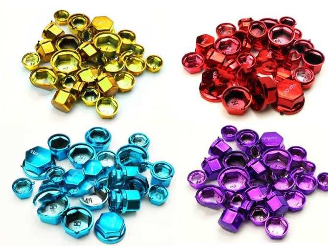 Nắp chụp ốc màu xe máy - Chụp ốc màu xe máy - nắp đậy ốc xe máy QBIN Shop