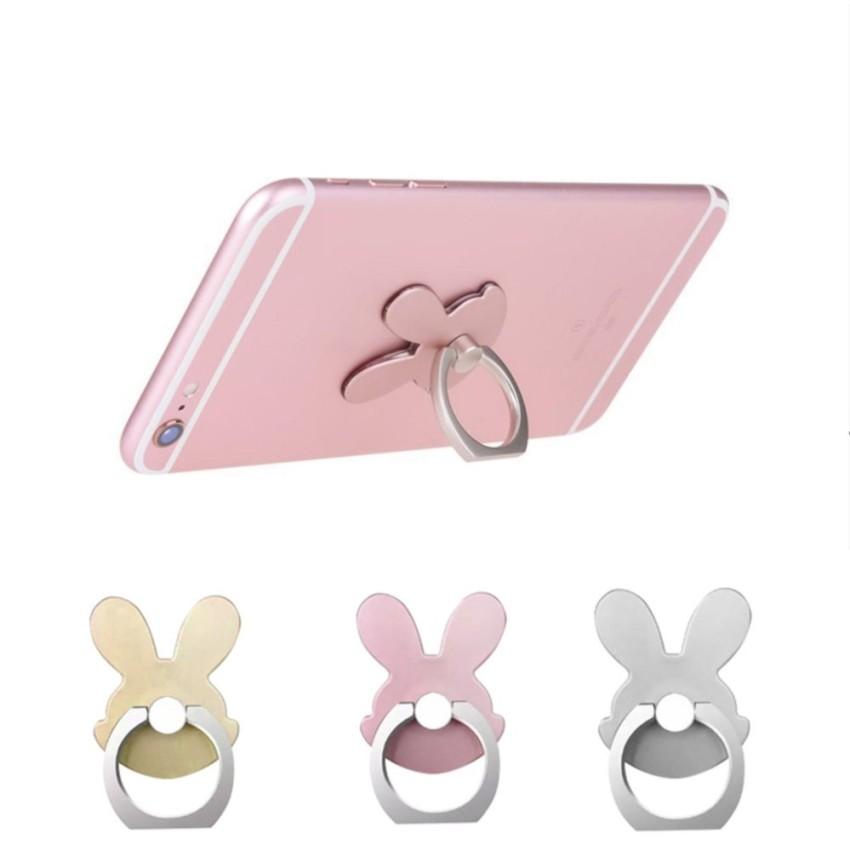 Giá đỡ điện thoại dạng nhẫn iring hình thỏ