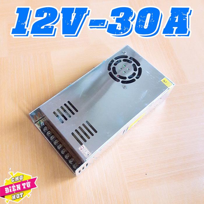 Nguồn tổ ong 12v 30a - nguồn tổng led quảng cáo , camera