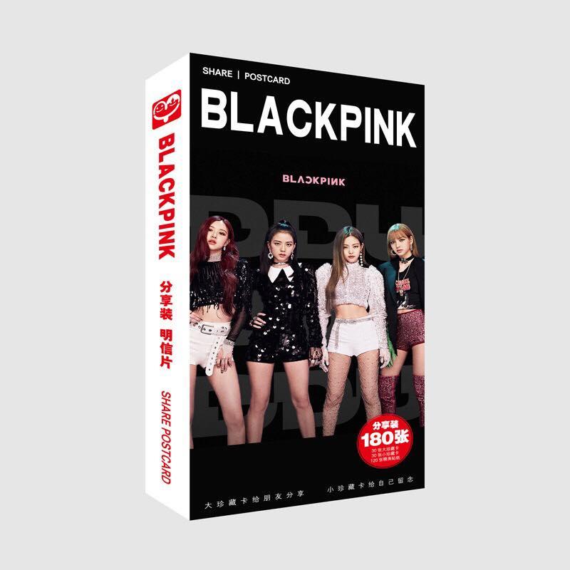 Postcard hộp ảnh Black Pink
