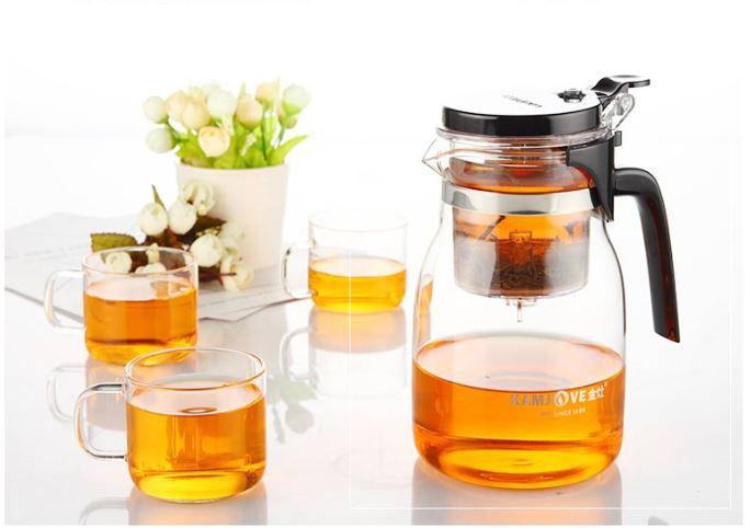 Bình Pha Trà và cafe KAMJOVE K-205 (PRESS ART TEA) DT: 900ml
