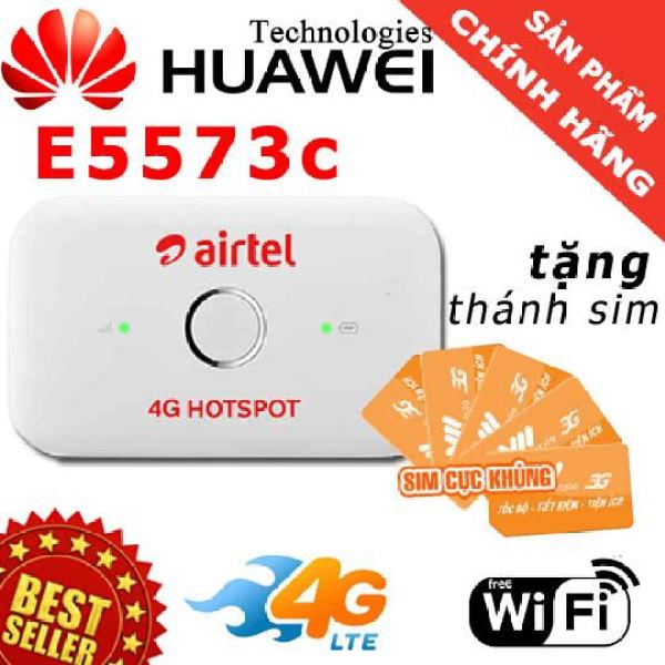 Bảng giá PHÁT WIFI BẰNG SIM 3G/4G HUAWEI E5573C - TẶNG THÁNH SIM 4G Phong Vũ
