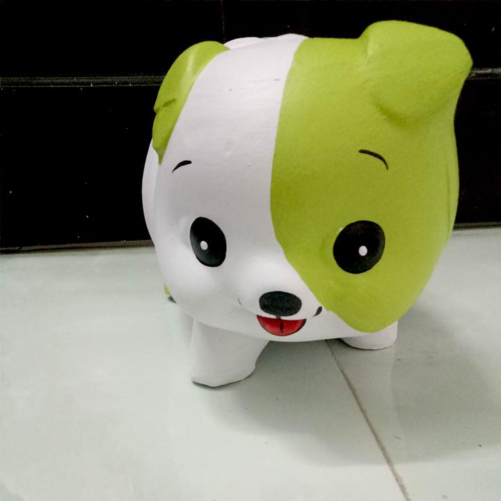 Quà tặng Heo Đất, Lợn Đất Tiết Kiệm 3D - size nhỏ dài 12cm