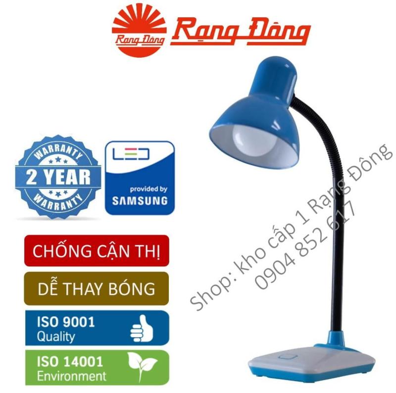 Đèn bàn LED Rạng Đông 5W bảo vệ thị lực, thay bóng dễ dàng, không tia UV & cực tím