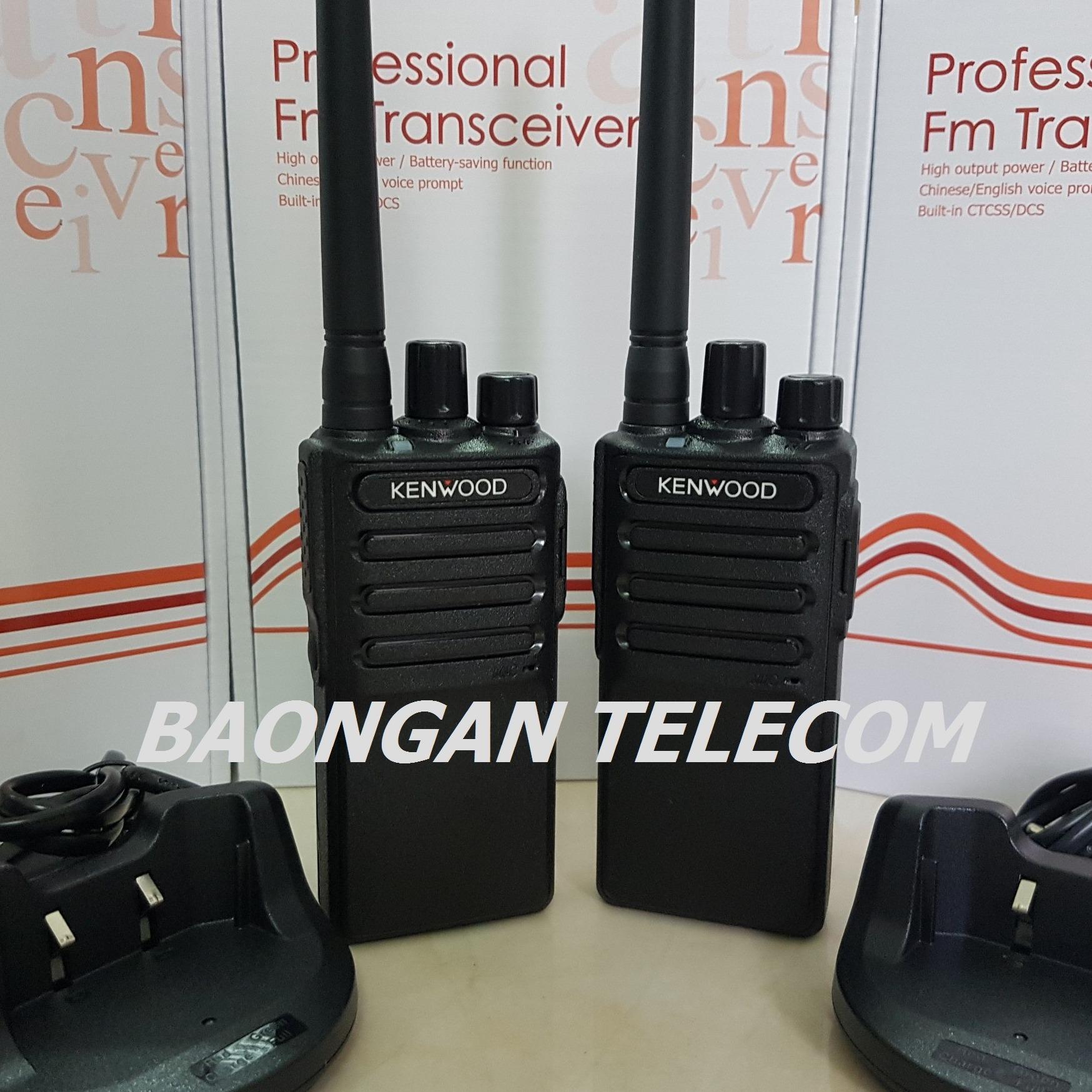 Bộ 6 Bộ Đàm Chất Lượng Cao Kenwoodd Tk3390 (Đen)-BN4+Tặng 06 Tai nghe theo máy