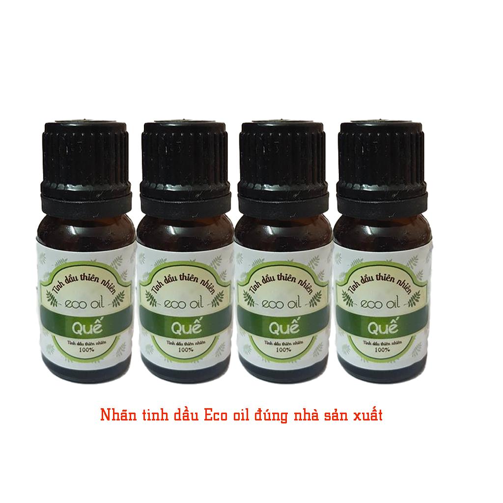 Combo 4 chai tinh dầu quế Eco oil 10ml