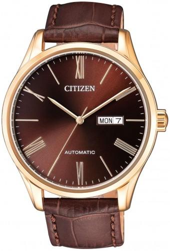 Đồng hồ nam dây da citizen automatic nh8363-14x