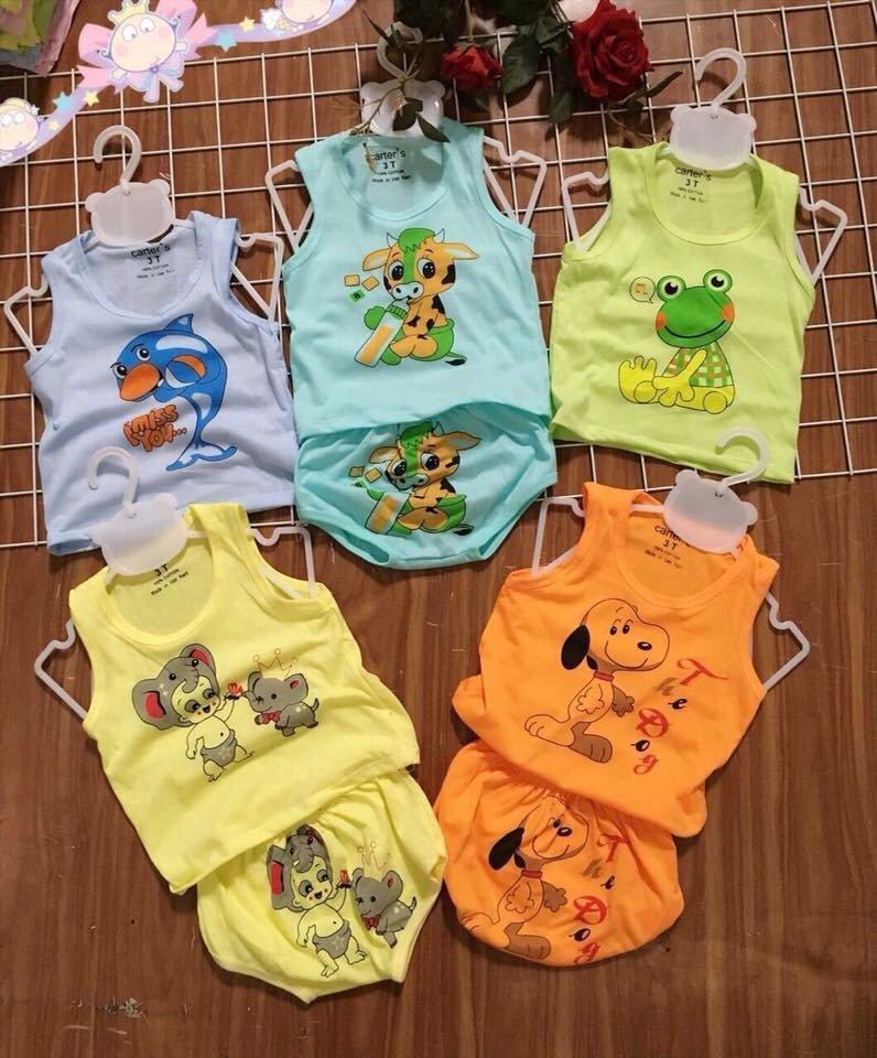 quần áo trẻ em 5 bộ cho bé 4-15kg