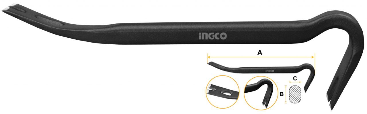 36inch xà beng cầm tay ingco hwba01362