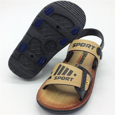 Sandals bé trai thời trang, phối họa tiết chữ cái