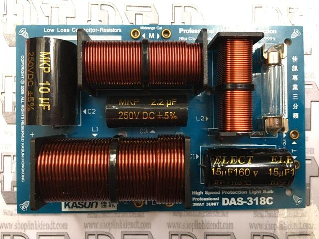 Phân tần kasun das-318c 3 đường tiếng