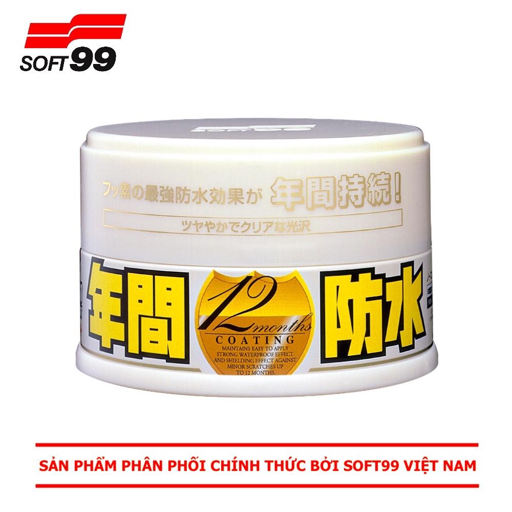 Sáp phủ nano ô tô màu sáng fusso coat light w-95 soft99 japan