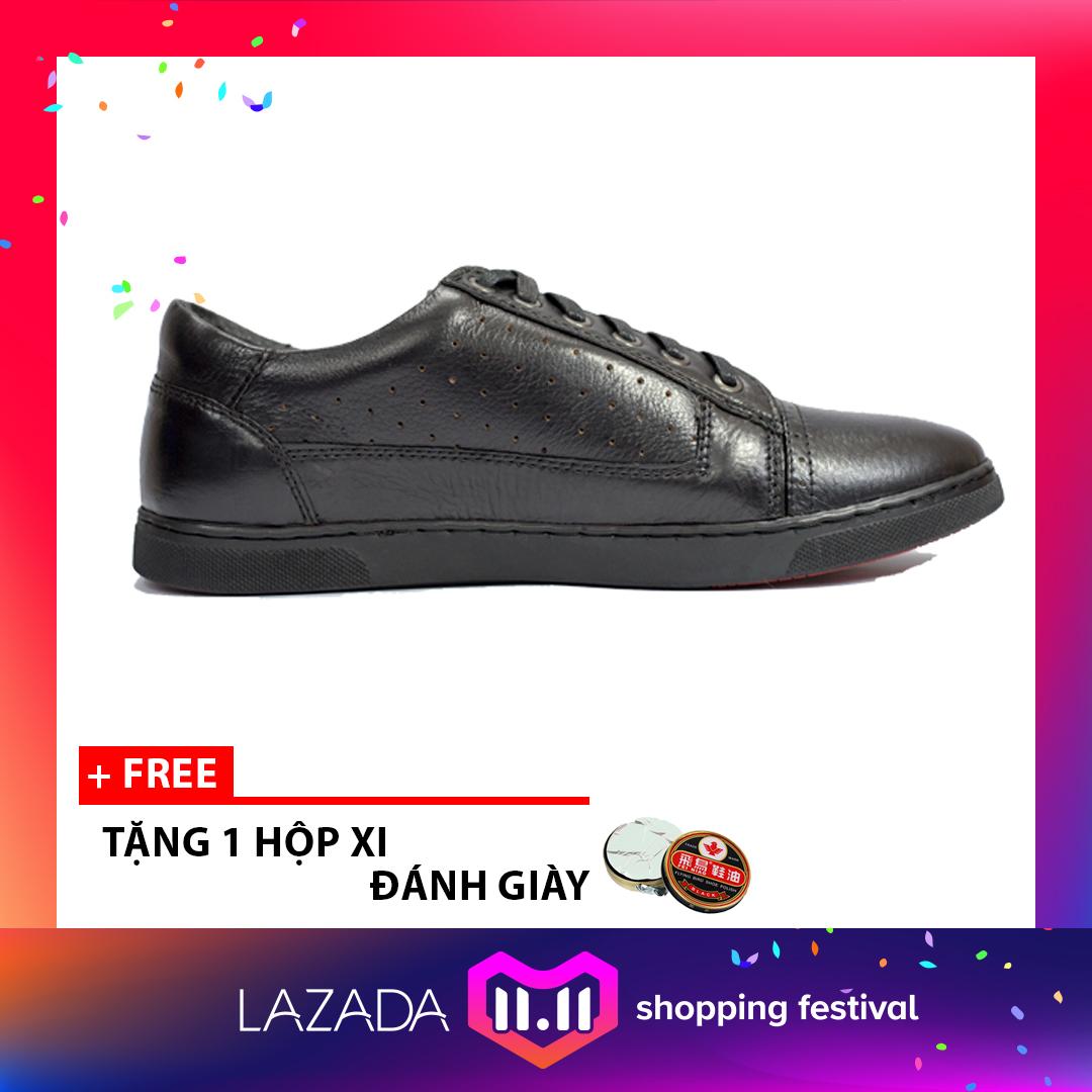Giày sneaker nam tphcm - hà nội - giay da nam dep, giầy nam đen - s137