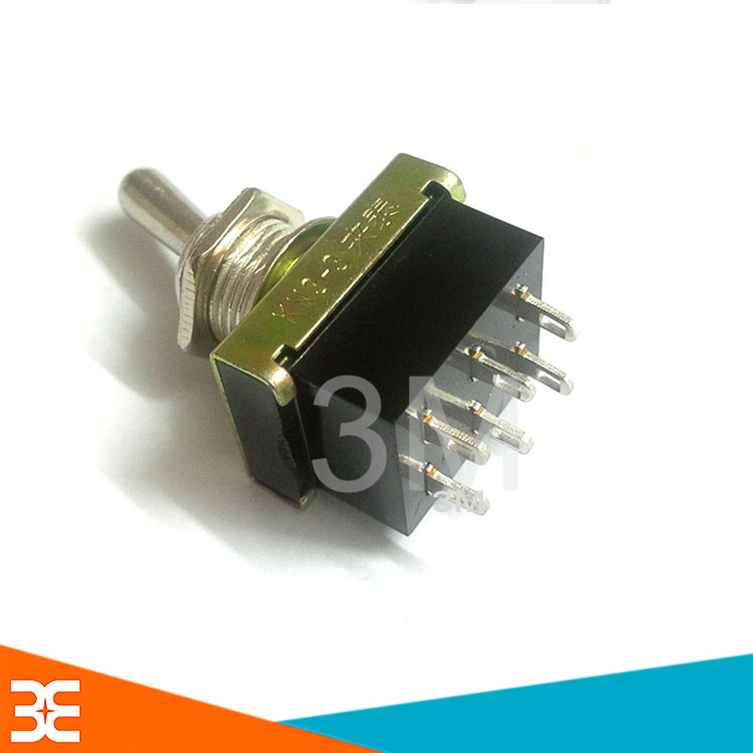 Công Tắc Gạt 6 chân KN3-3 220V-3A ( 2 Trạng Thái )