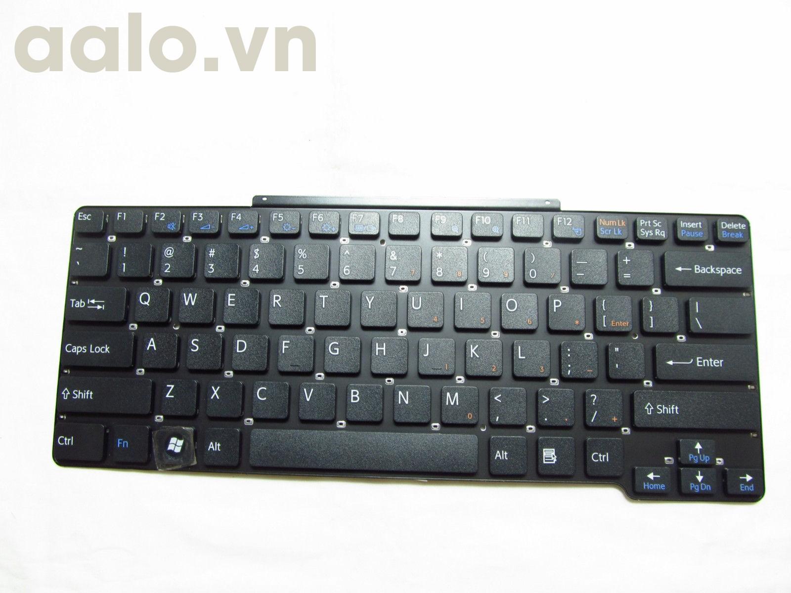 Bàn phím laptop sony black vgn-sr laptop keyboard 148088721 1-480-887-21 - keyboard sony