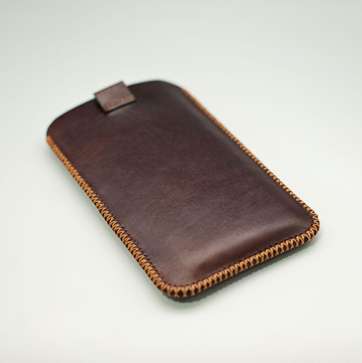 Bao da handmade cho điện thoại Samsung Galaxy S8 - Bao da Mino Crafts VI342