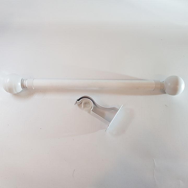 [HCM]Thanh Treo Rèm - Ngang Phi 28 Màu sơn tĩnh điện 12 mét - Hợp Kim Sắt Cao Cấp Dày - Lõi trợ lực - Đầy đủ phụ kiện