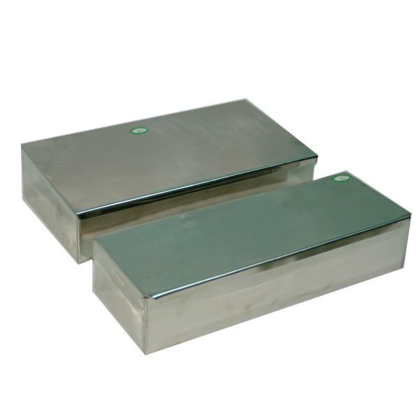 Hộp inox chữ nhật 32x16x5 cm