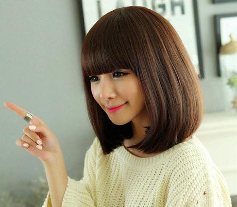 Bộ Tóc Ngắn Hàn Quốc MHS02( tặng trùm tóc)