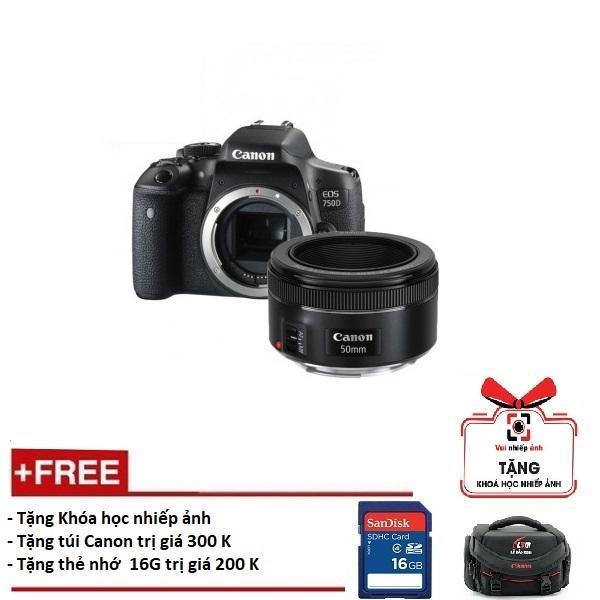 Canon 750D+ Lens EF 50mm F1.8 STM