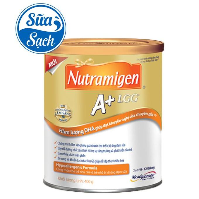 Sữa bột Nutramigen (dị ứng đạm sữa) lon 400gr