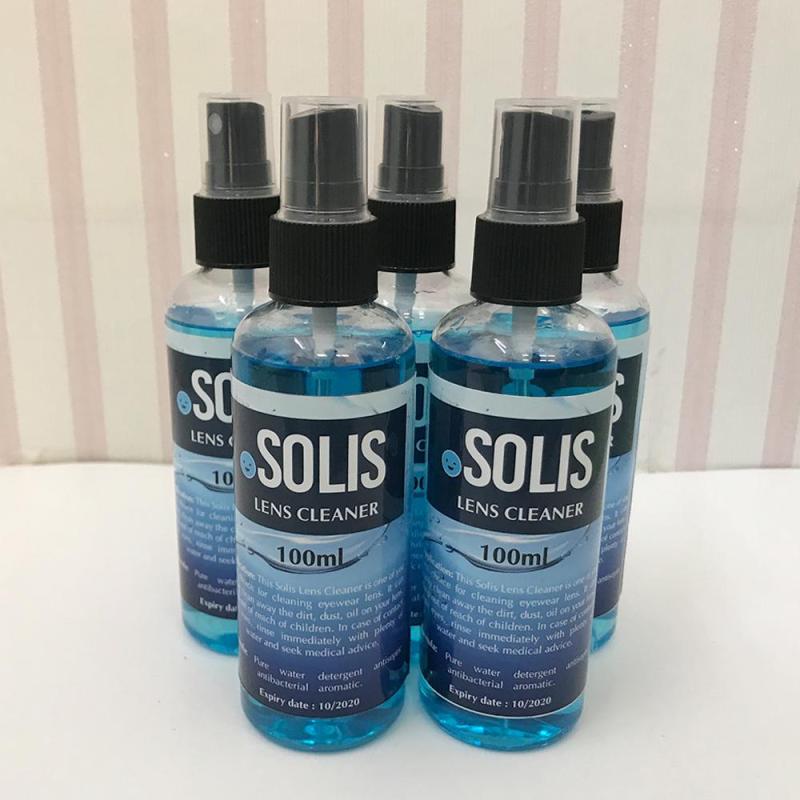 Giá bán 5 Chai nước rửa kính chuyên dụng Solis 100ml