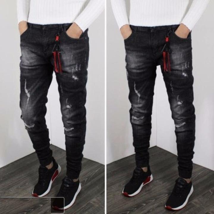 Quần jean nam ống jogger
