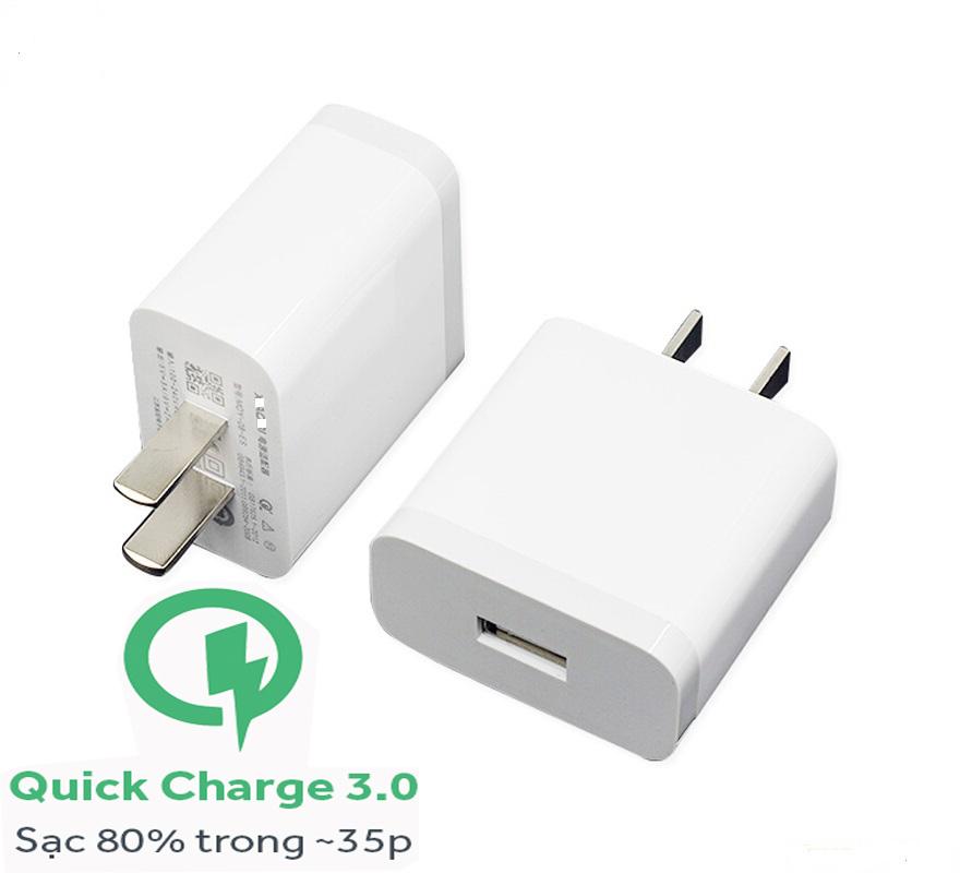 Củ xạc nhanh Quick Charge 3.0 genai - Tốc độ sạc nhanh gấp 6 lần