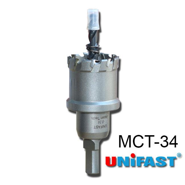 Mũi khoét hợp kim chuyên khoan ống , inox MCT-34