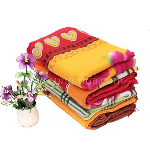 Chăn mền nỉ mỏng kích thước 180cm x 215cm (Trọng lượng 900g)