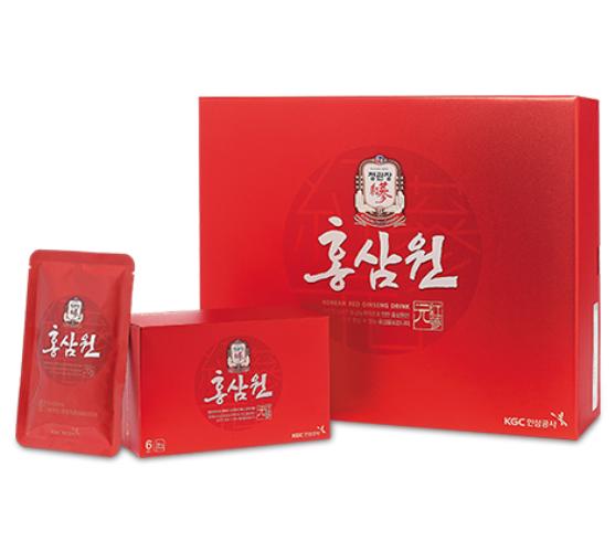 [HCM]NƯỚC HỒNG SÂM HONG SAM WON 30 GÓI X 70ML - KOREAN RED GINSENG HONGSAMWON 30 POUCHES X 70ML