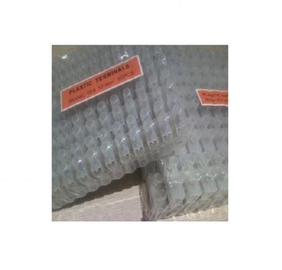 Domino nhựa trắng 4mm - Lốc 10 cây