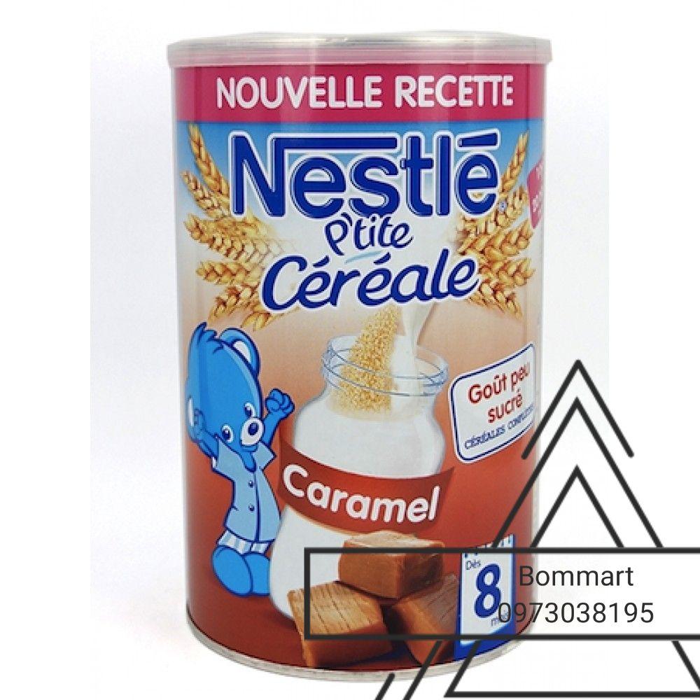 Bột lắc sữa công thức nestle vị caramel cho bé từ 8 tháng