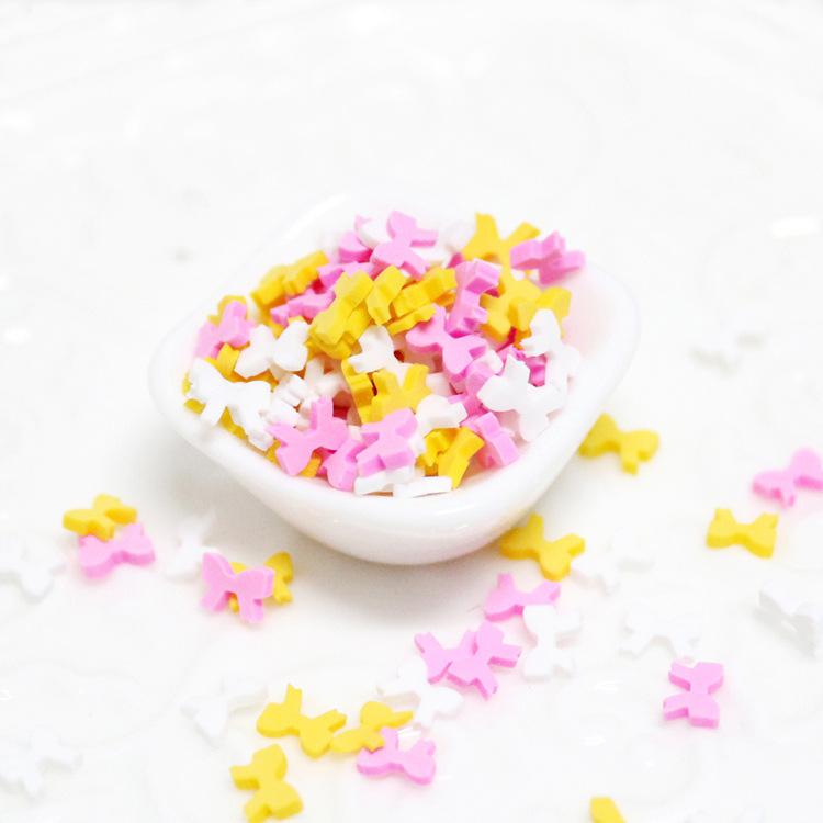 50g cốm trộn trang trí slime - cốm nơ