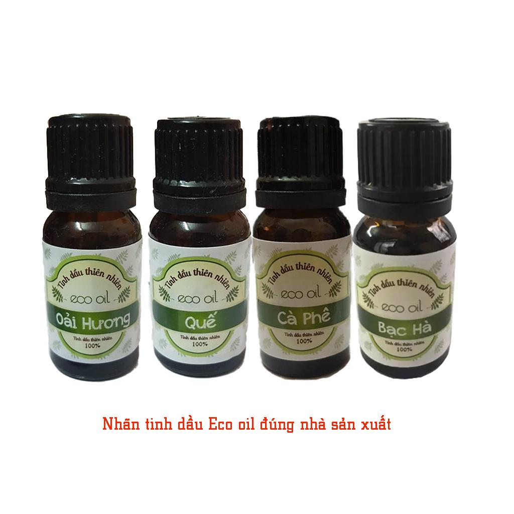 Combo 4 chai tinh dầu Eco oil 10ml