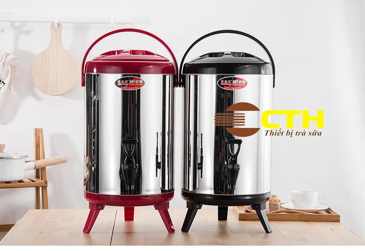 Bình giữ nhiệt bình ủ trà Winner WS-K10 Inox 10 lít (Đen)