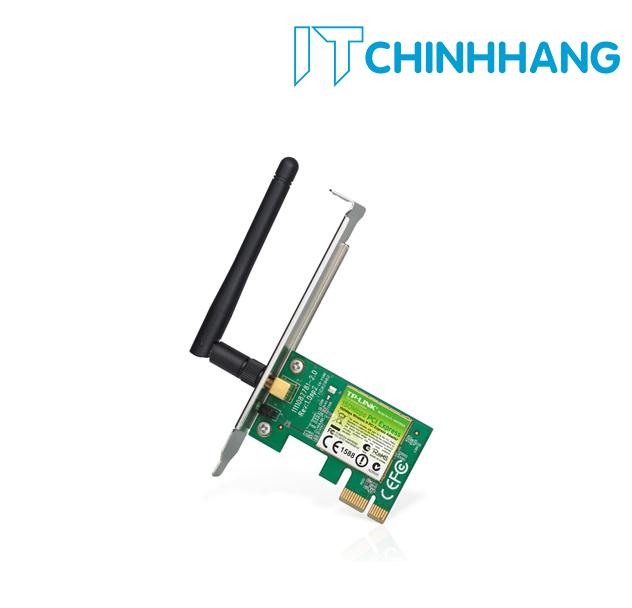 Card wifi tp-link tl wn781nd chuẩn pci express tốc độ 150mbps - hãng phân phối chính thức