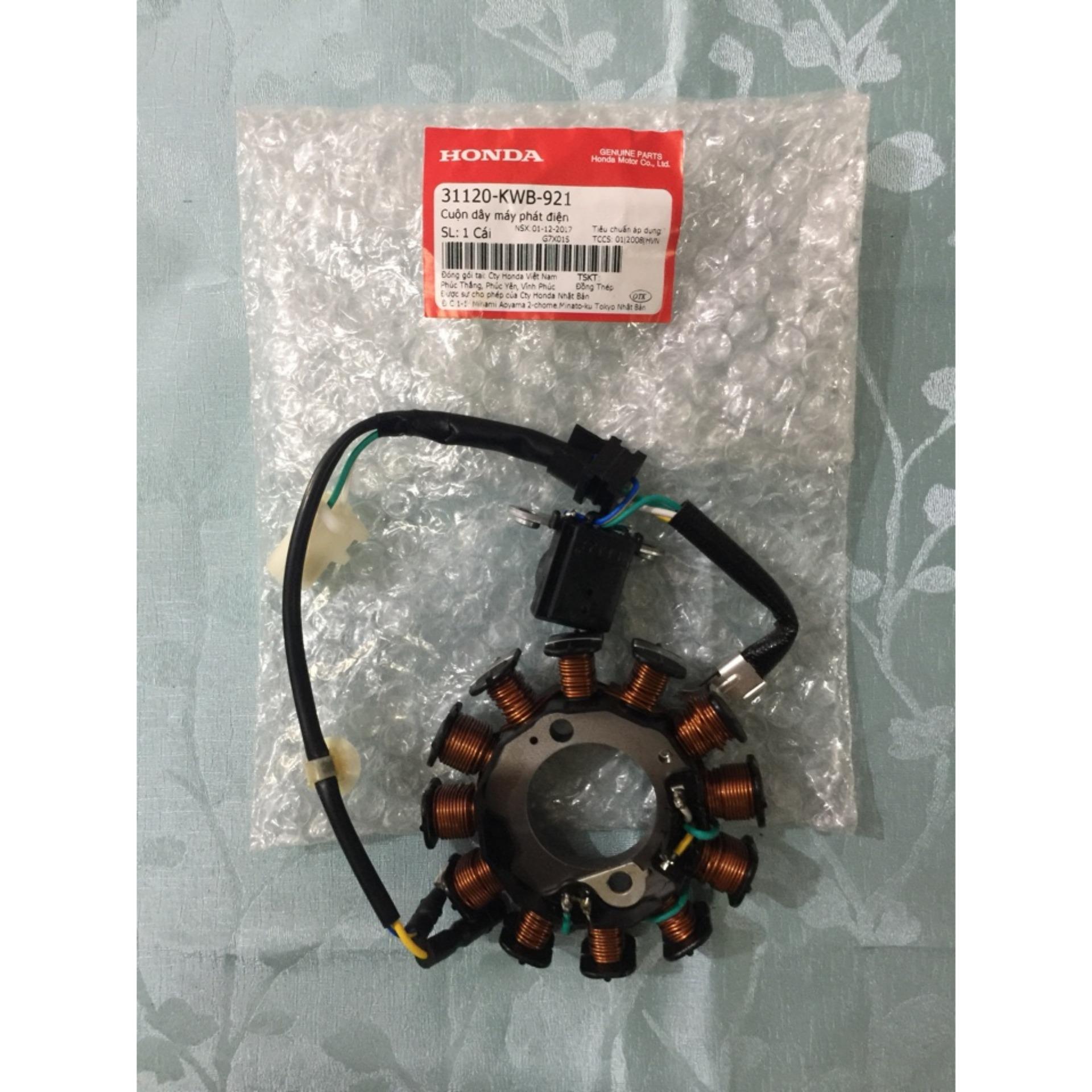 Cuộn dây máy phát điện Wave S110 2009-2009 (MS: 31120KWB921)