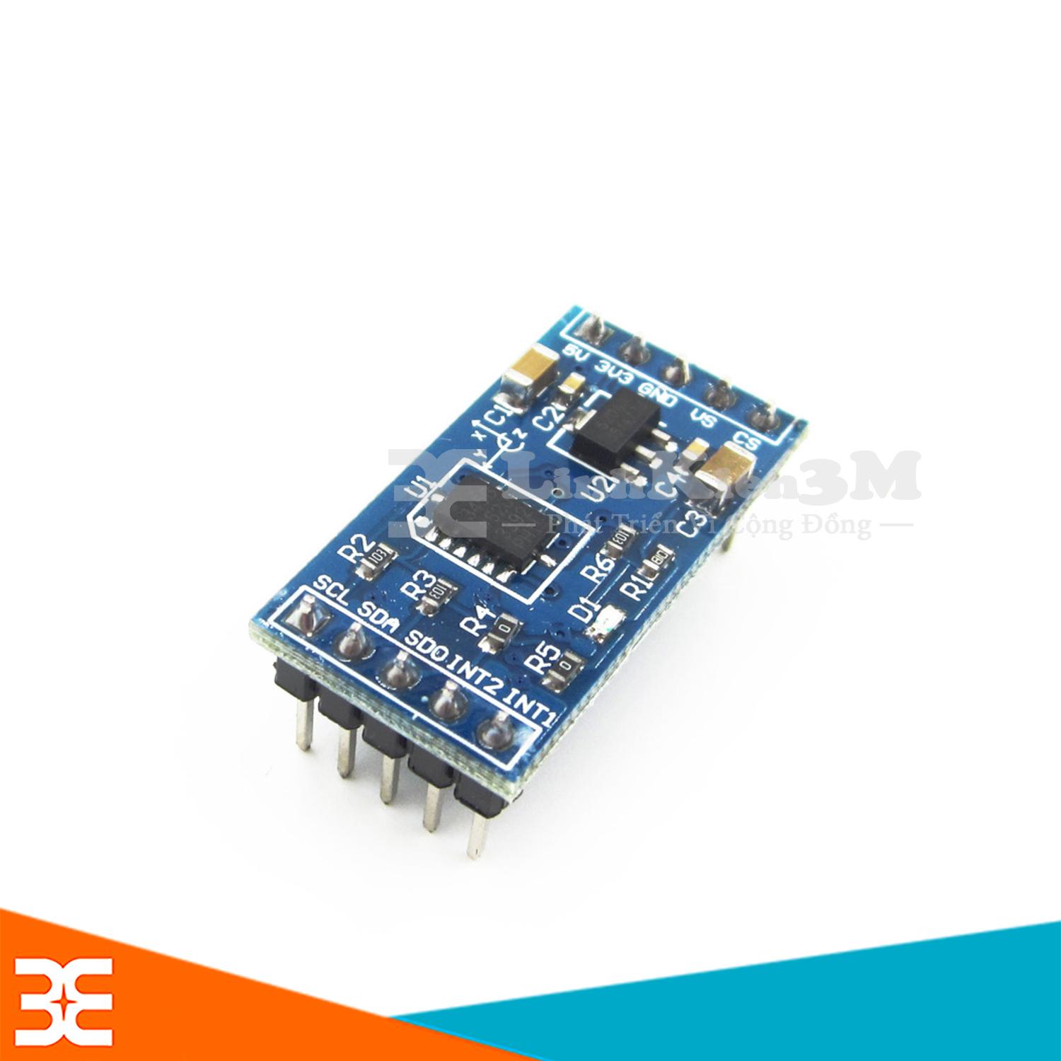 Module cảm biến gia tốc adxl345 iic/spi