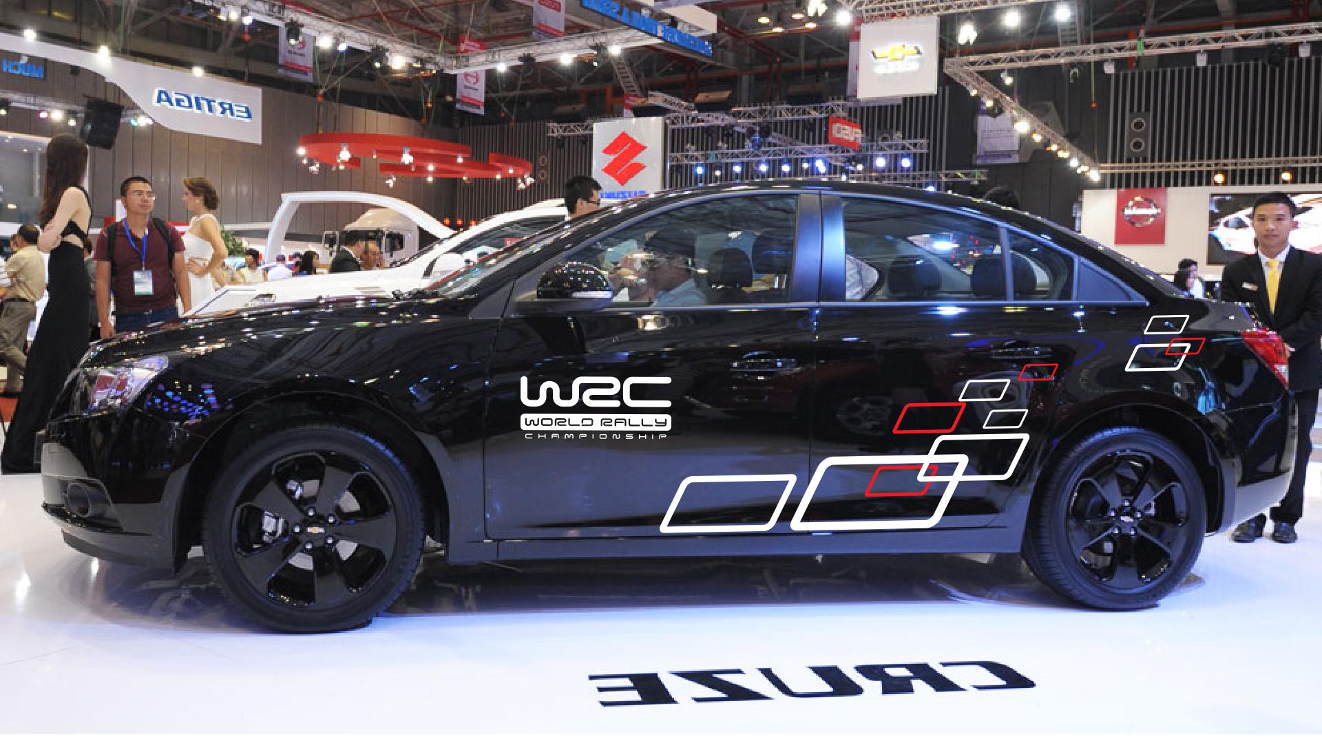 Tem dán sườn xe ô tô