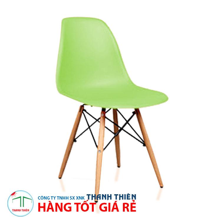 Ghế nội thất, ghế ăn, ghế cafe, ghế nhà hàng, ghế EAMES chân gỗ, ghế nhập khẩu đẹp tốt giá rẻ GCP 001
