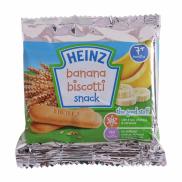 Bánh ăn dặm Heinz vị chuối dâu cho bé từ 7 tháng Made in Italia