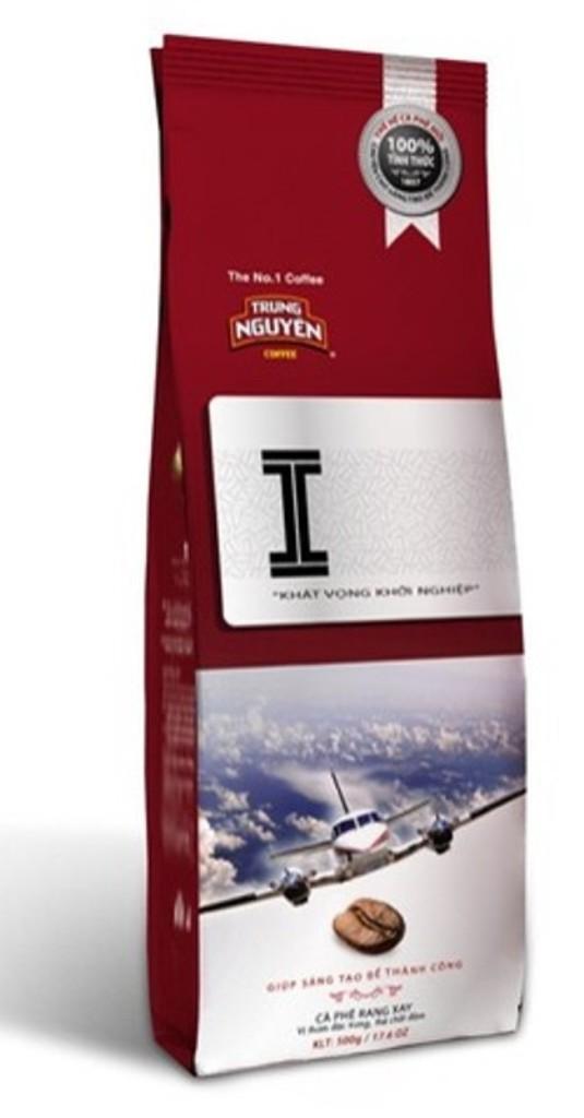 Combo 2 gói cà phê khát vọng chữ i trung nguyên 500g