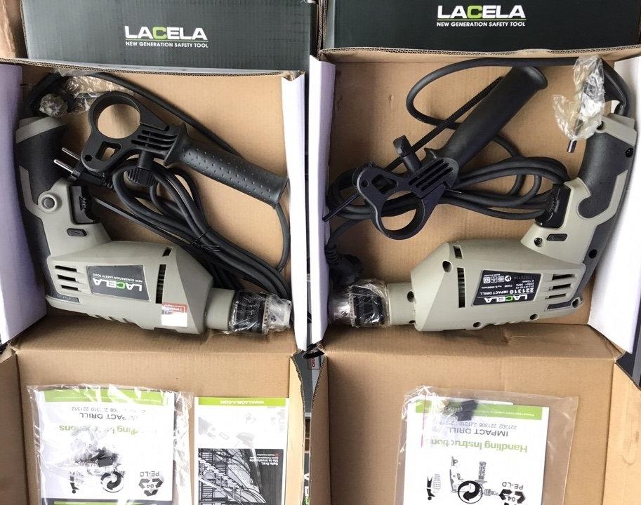 Máy khoan búa lacela 13mm cs 750w