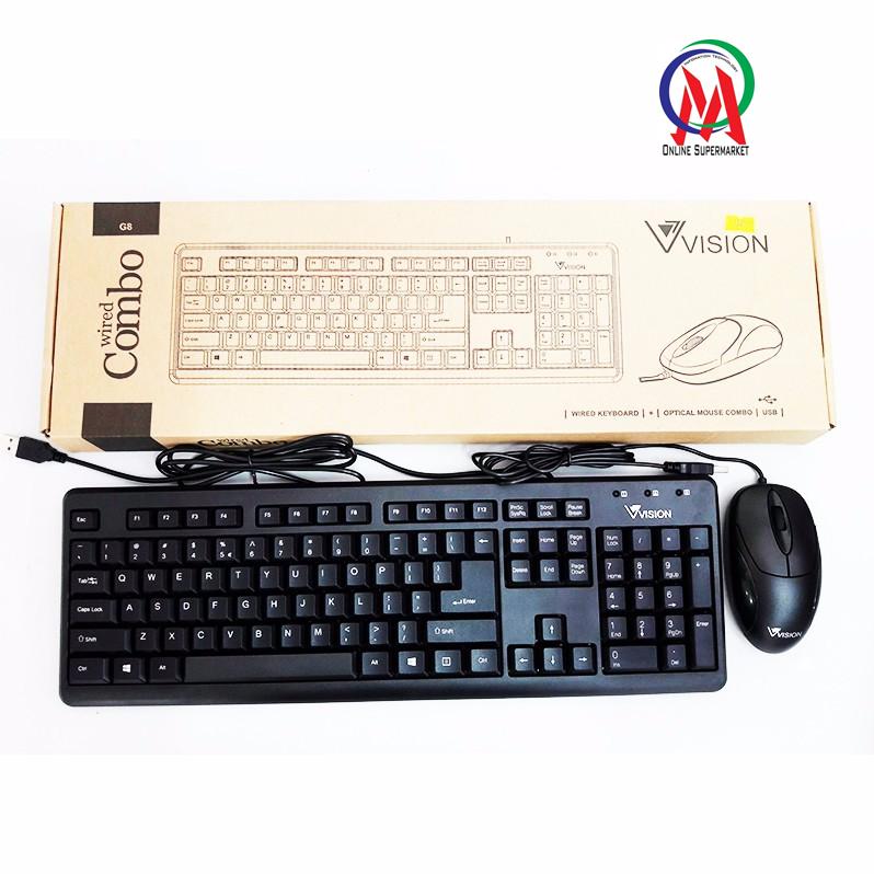 Bàn phím chuột Vision G8