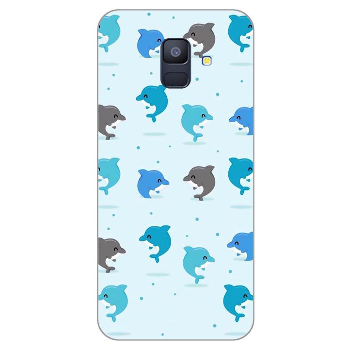 Ốp lưng dẻo cho điện thoại Samsung Galaxy A6 2018_Cartoon 05