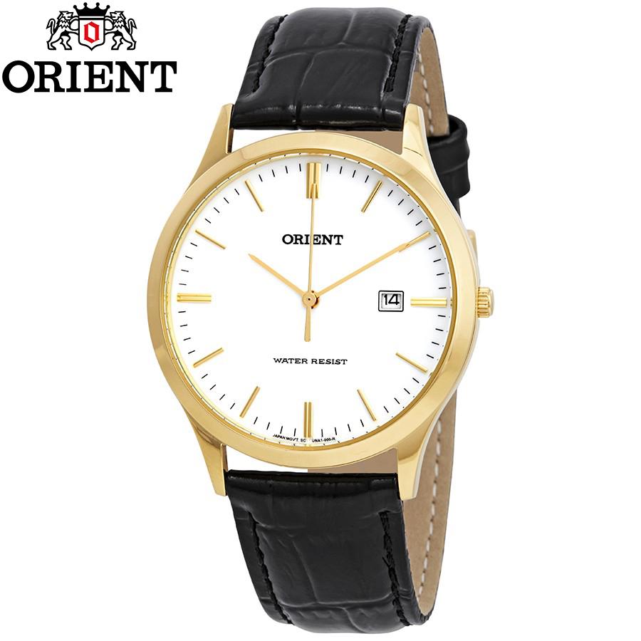 Đồng hồ nam dây da orient funa1001w0