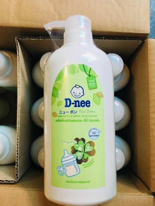 Nước rửa bình sữa và rau củ dnee thái lan 620ml